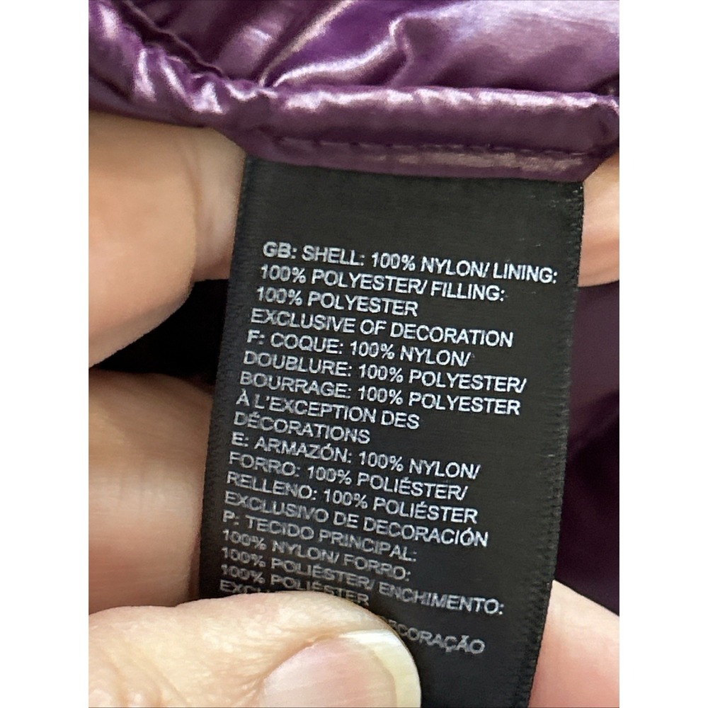 THE NORTH FACE ThermoBall Eco Vest Women's Blackberry Wine Sz XXL 2XL Packable - Picture 10 of 11